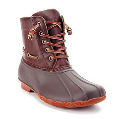 Kohls womens duck outlet boots