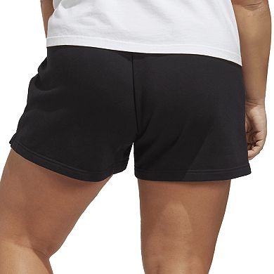 Plus Size adidas Essentials Linear French Terry Shorts