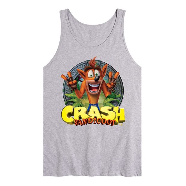 Men's Crash Bandicoot Peace Tank