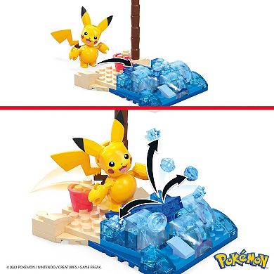 Mega Bloks Pokémon Pikachu's Beach Splash Building Set