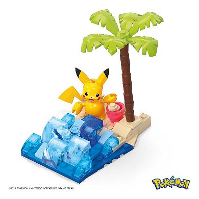 Mega Bloks Pokémon Pikachu's Beach Splash Building Set
