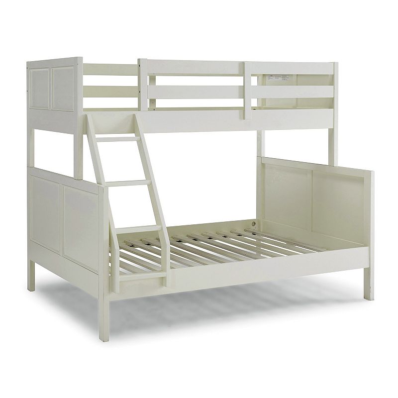 Naples Twin Over Full Bunk Bed, White