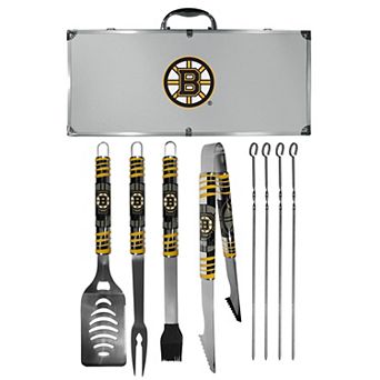 Boston Bruins Tailgater 8 pc BBQ Grill Set