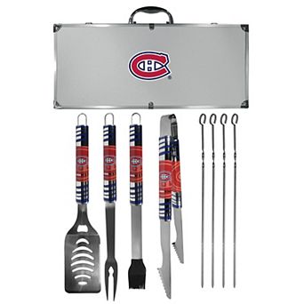 Montreal Canadiens Tailgater 8 pc BBQ Grill Set