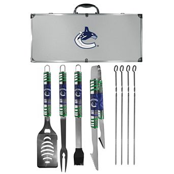 Vancouver Canucks Tailgater 8 pc BBQ Grill Set