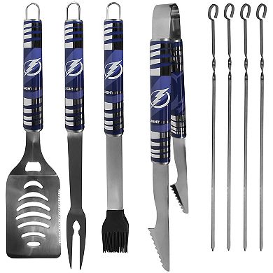 Tampa Bay Lightning Tailgater 8-Piece BBQ Grill Set