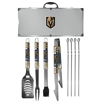 Vegas Golden Knights Tailgater 8 pc BBQ Grill Set
