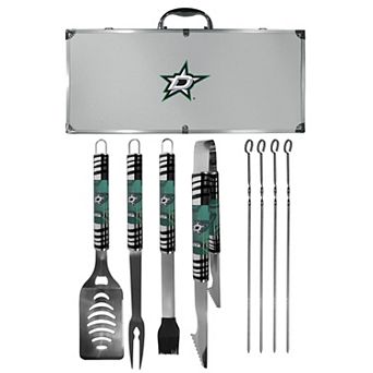 Dallas Stars Tailgater 8 pc BBQ Grill Set