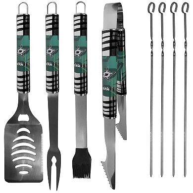 Dallas Stars Tailgater 8-Piece BBQ Grill Set