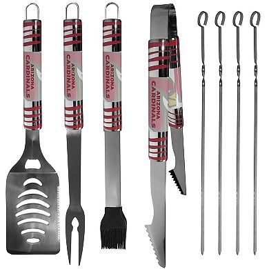Arizona Cardinals Tailgater 8-Piece BBQ Grill Set