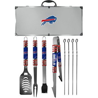 Buffalo Bills Tailgater 8 pc BBQ Grill Set
