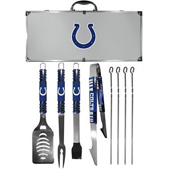 Indianapolis Colts Tailgater 8 pc BBQ Grill Set