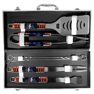 Denver Broncos Tailgater 8-Piece BBQ Grill Set
