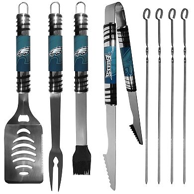 Philadelphia Eagles Tailgater 8-Piece BBQ Grill Set
