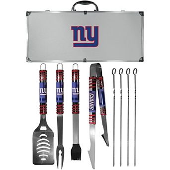 New York Giants Tailgater 8 pc BBQ Grill Set