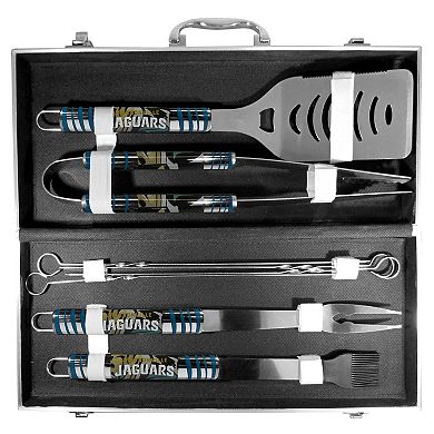 Jacksonville Jaguars Tailgater 8-Piece BBQ Grill Set
