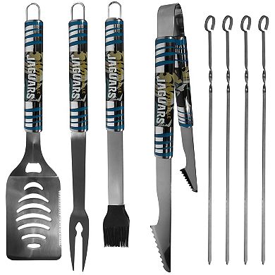 Jacksonville Jaguars Tailgater 8-Piece BBQ Grill Set