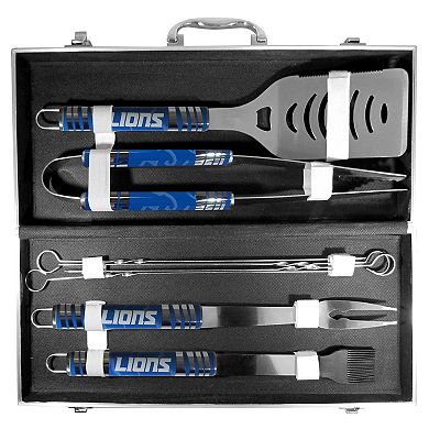 Detroit Lions Tailgater 8-Piece BBQ Grill Set