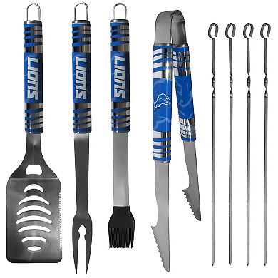Detroit Lions Tailgater 8-Piece BBQ Grill Set