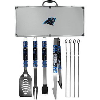 Carolina Panthers Tailgater 8 pc BBQ Grill Set