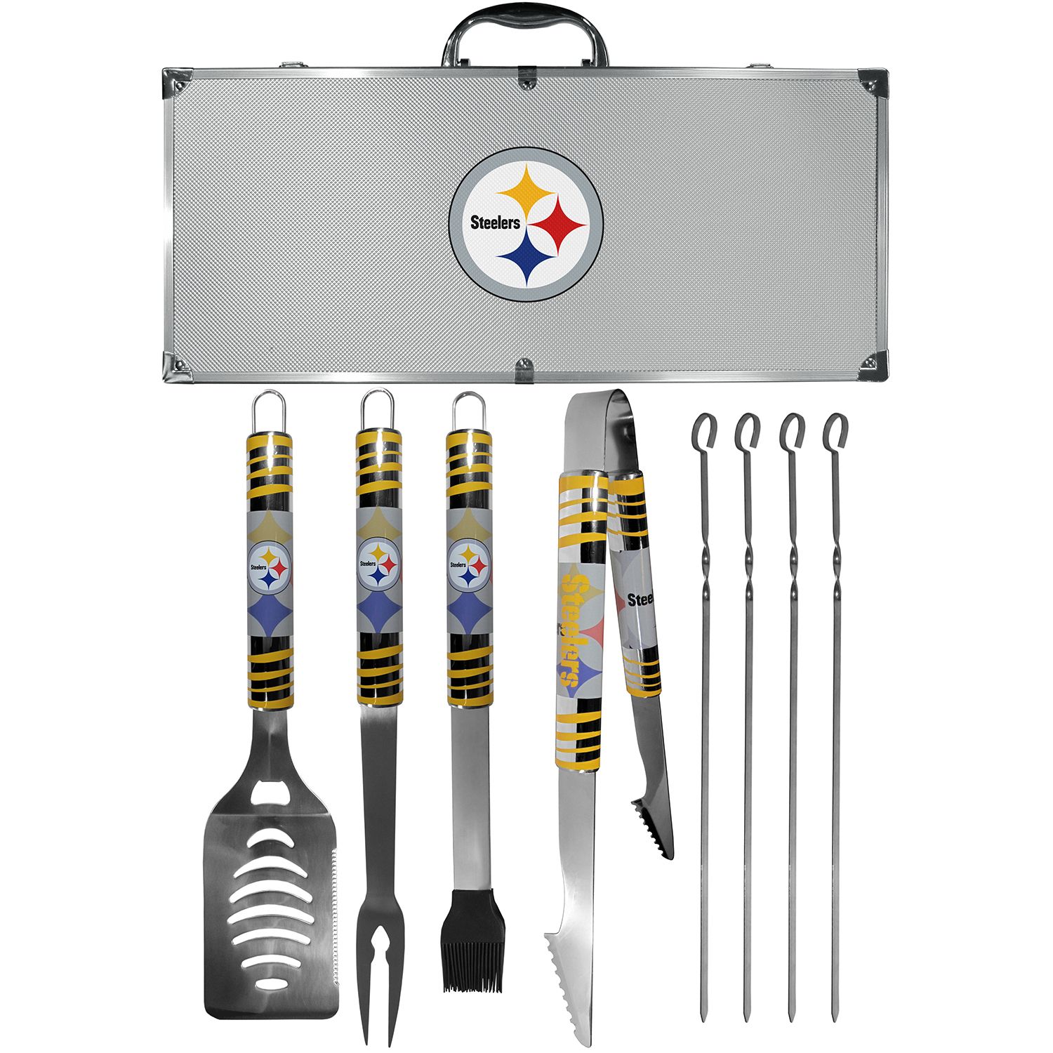 Picnic Time Pittsburgh Steelers BBQ Apron with Tools