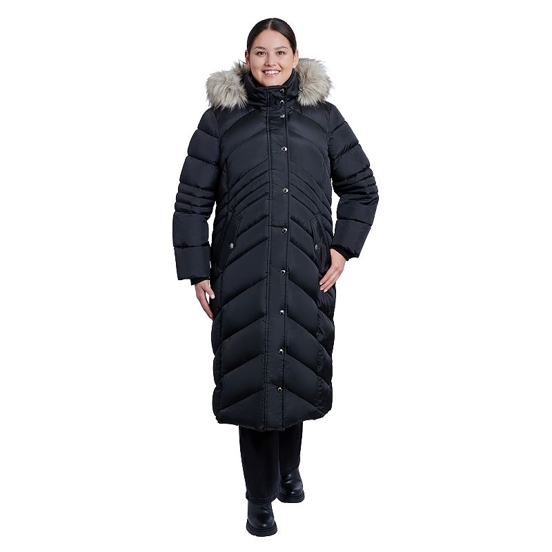 Ankle length puffer clearance coat