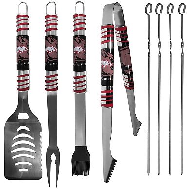 Arkansas Razorbacks Tailgater 8-Piece BBQ Grill Set