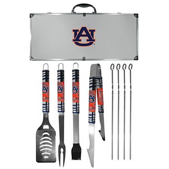 Auburn Tigers Tailgater 8 pc BBQ Grill Set