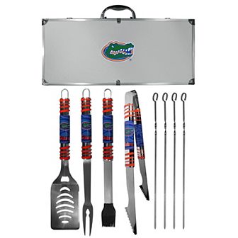 Florida Gators Tailgater 8 pc BBQ Grill Set