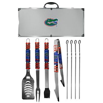Florida Gators Tailgater 8 pc BBQ Grill Set