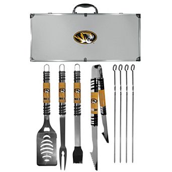 Missouri Tigers Tailgater 8 pc BBQ Grill Set