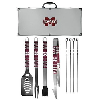 Mississippi State Bulldogs Tailgater 8 pc BBQ Grill Set