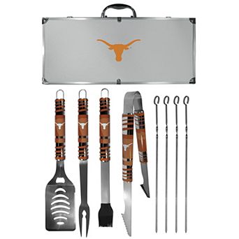 Texas Longhorns Tailgater 8 pc BBQ Grill Set