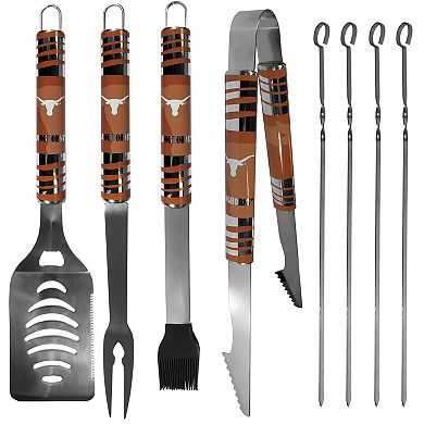 Texas Longhorns Tailgater 8-Piece BBQ Grill Set