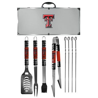 Texas Tech Red Raiders Tailgater 8 pc BBQ Grill Set
