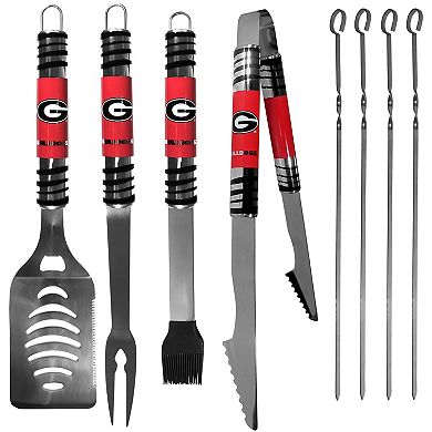 Georgia Bulldogs Tailgater 8-Piece BBQ Grill Set