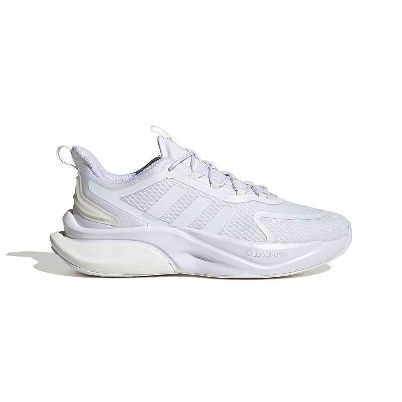 adidas Alphabounce+ Bounce Mens Lifestyle Running Shoes, Size: 7, White