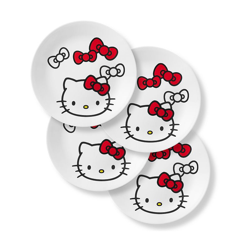 UPC 071160134997 product image for Hello Kitty 4-pc. Lunch Plate Set by Corelle, Multicolor | upcitemdb.com