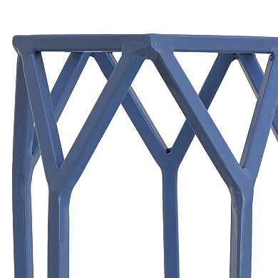 National Tree Company Candle Holder Geometric Lantern Floor Decor