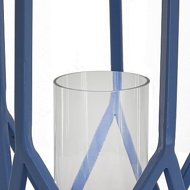 National Tree Company Candle Holder Geometric Lantern Table Decor