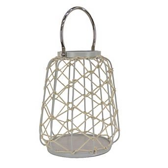 National Tree Company Candle Holder Weave Lantern Table Decor