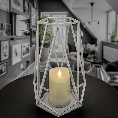 National Tree Company Geometric Candle Holder Lantern Table Decor
