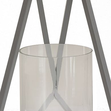 National Tree Company Candle Holder Lantern Geometric Table Decor