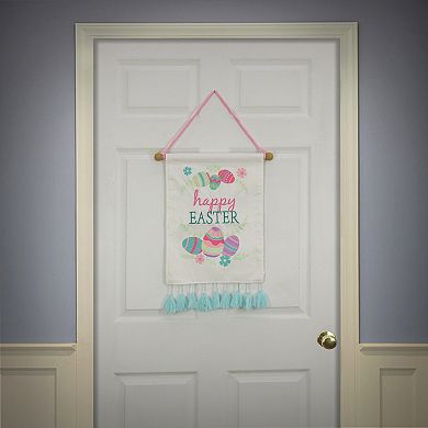 National Tree Company Happy Easter Eggs Banner Wall Decor