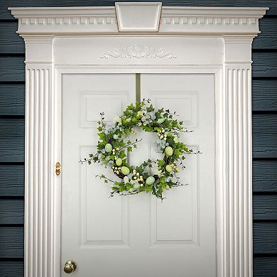 National Tree Company Artificial Ivy Eggs Easter Wreath
