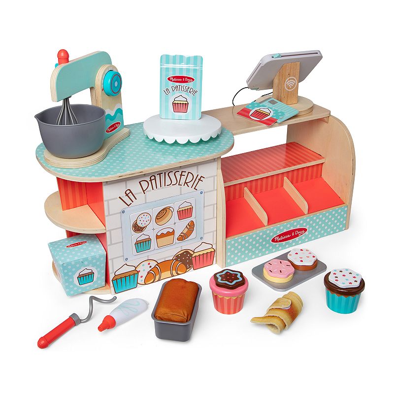 Melissa & Doug Wooden La Patisserie Bakery (39pc)