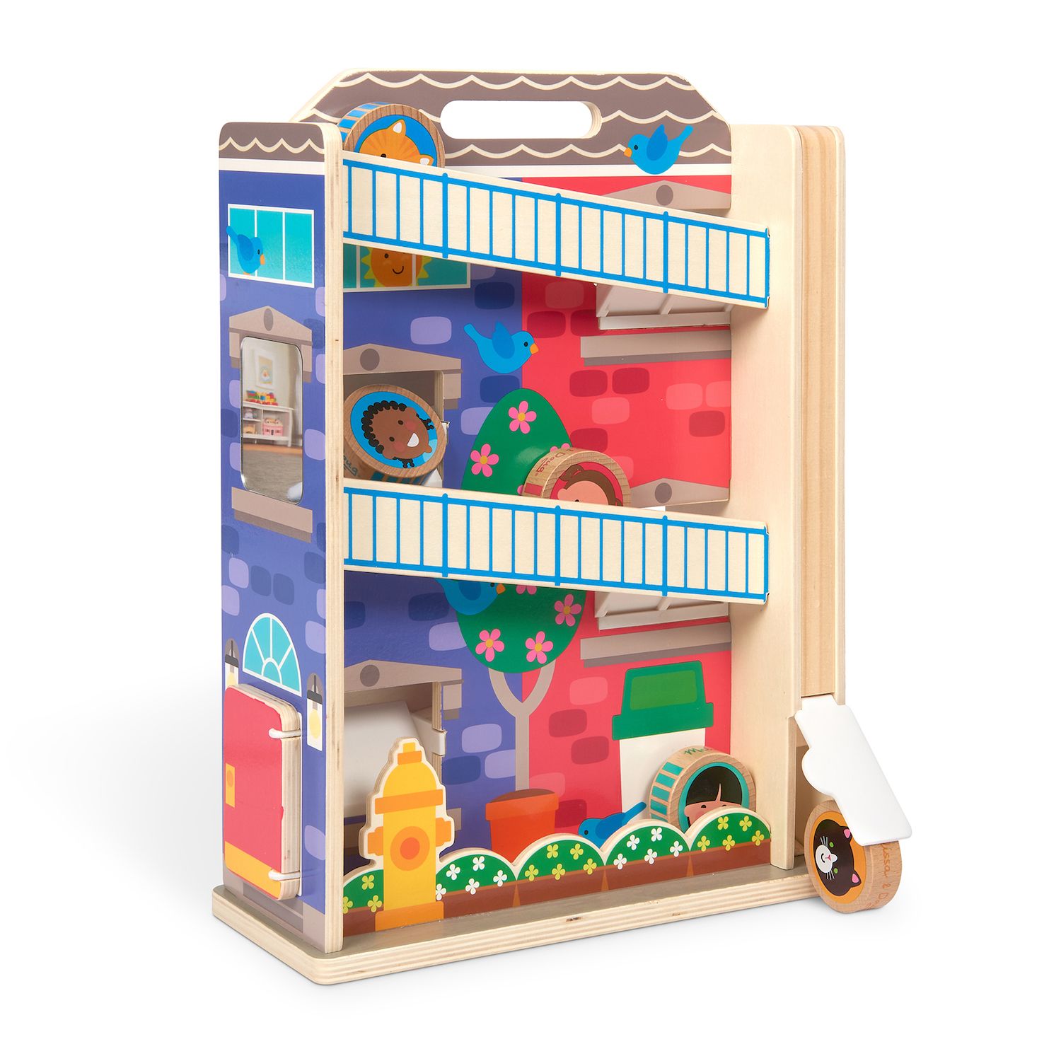 Детская игрушка Melissa & Doug GO TOTs Town House Tumble — фото 1