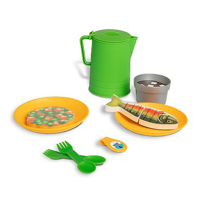 Melissa & Doug Let's Explore Wooden Camp Stove Play Set