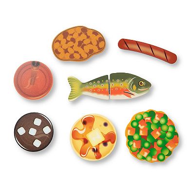 Melissa & Doug Let's Explore Wooden Camp Stove Play Set