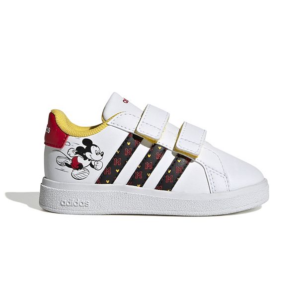 Achat Grand Court Mickey CF sneaker jeune enfant enfants pas cher